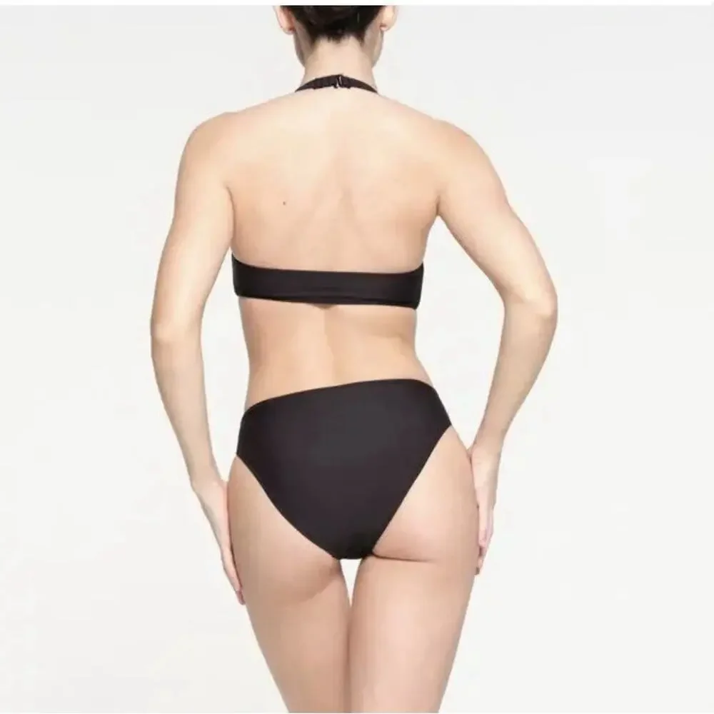 Skims Swim  One Piece Monokini Halter Swimsuit Beach Summer